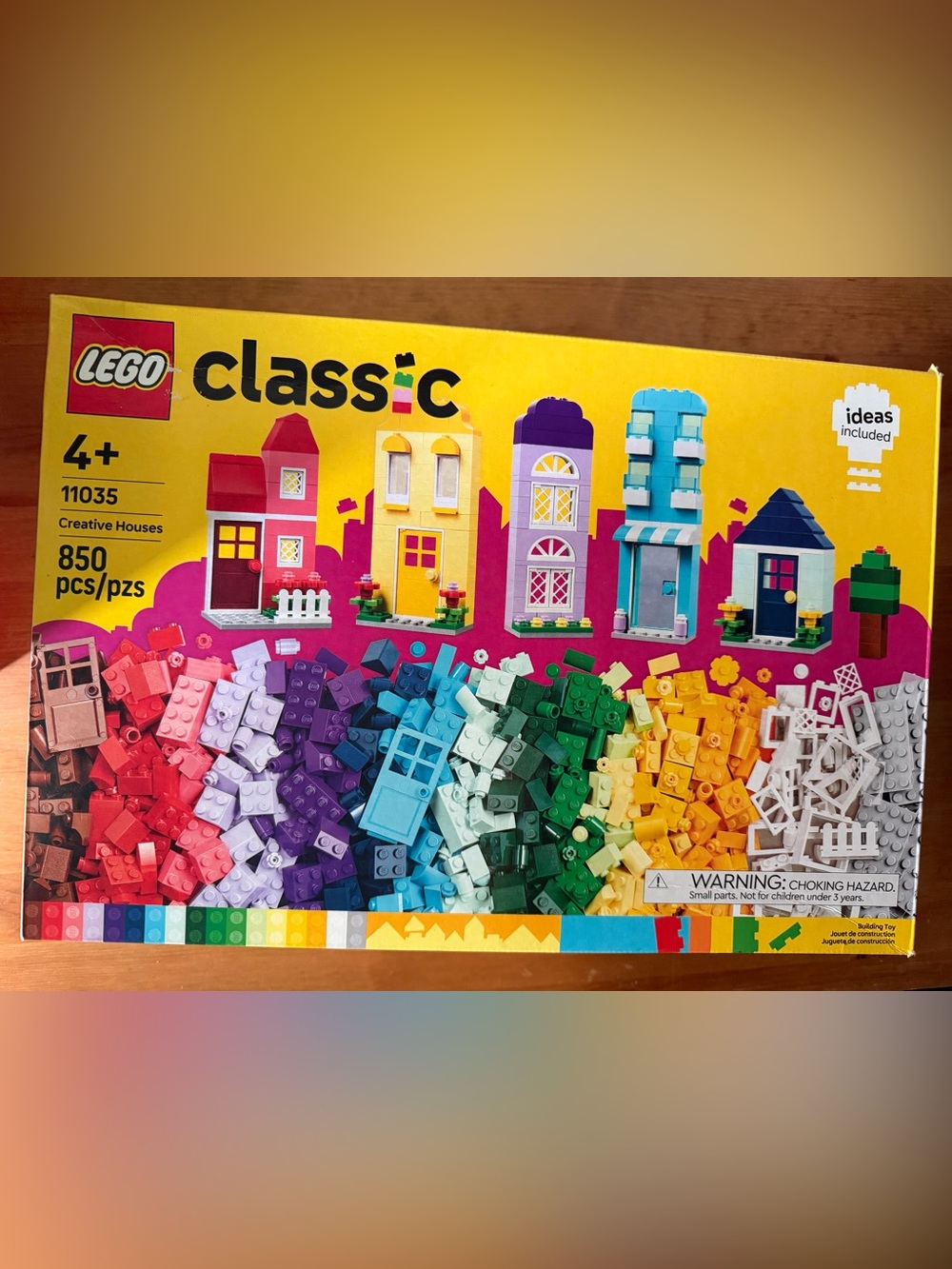 LEGO Classic creative houses Colorful Building Block Town Set